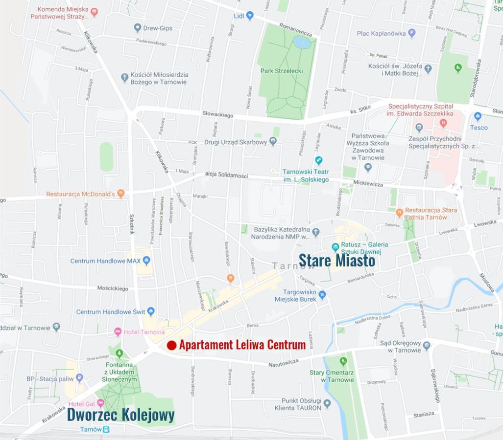 טארנאו Apartament Leliwa - Centrum מראה חיצוני תמונה